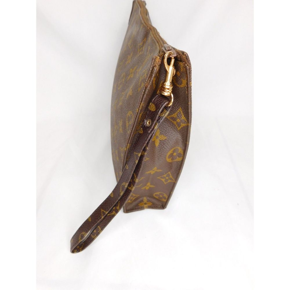 Rare Vintage Louis Vuitton "Saks Fifth Avenue" Zippered Pouchette - Picture 4 of 11
